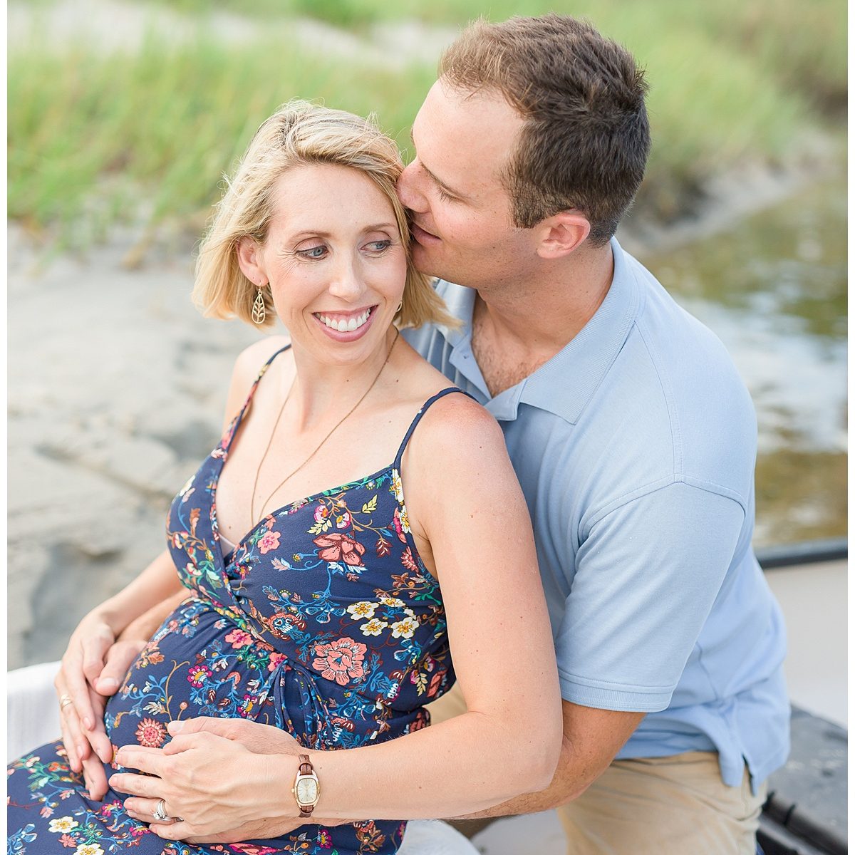 Michele + Jake’s Maternity Session // First Landing State Park