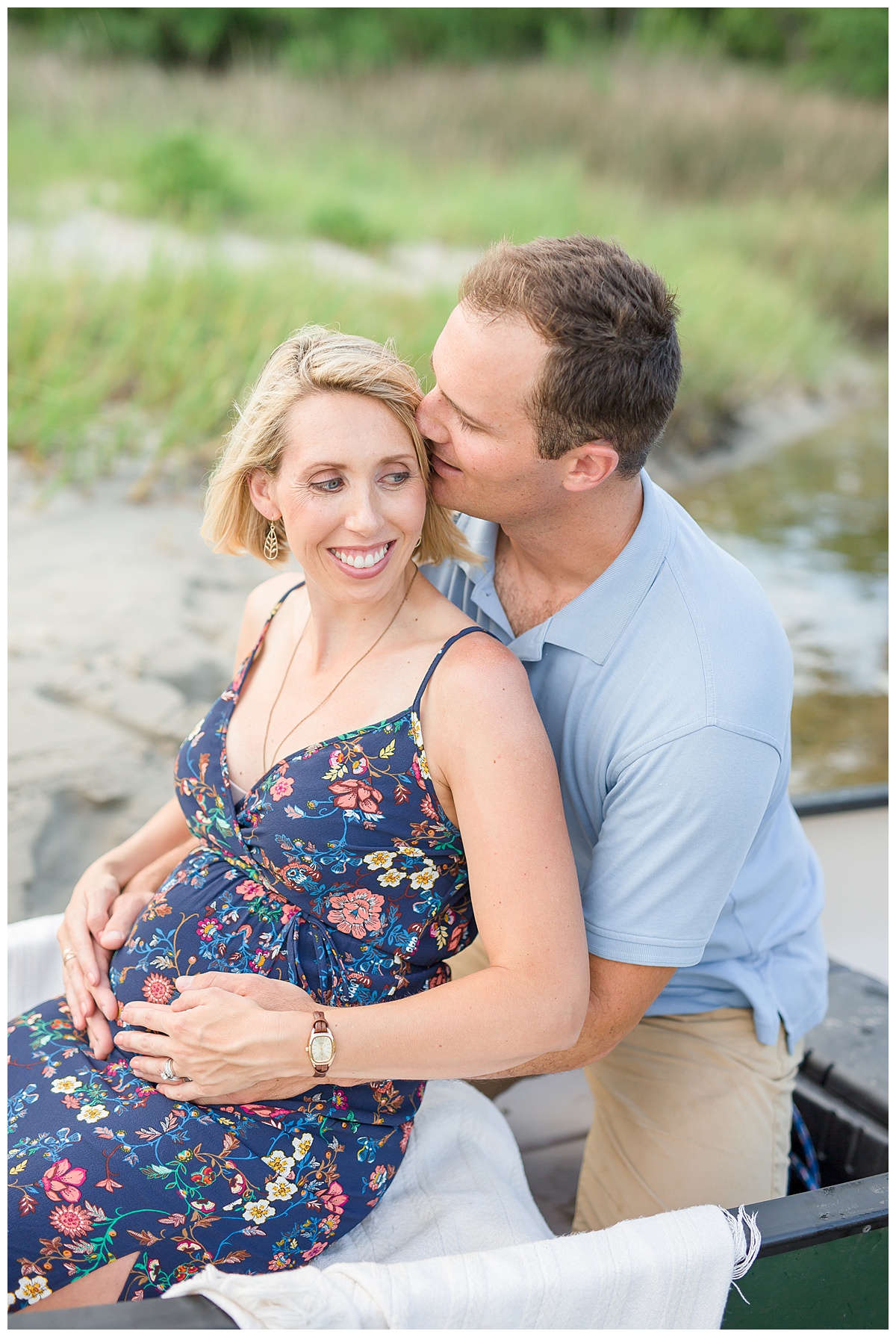 Michele + Jake’s Maternity Session // First Landing State Park