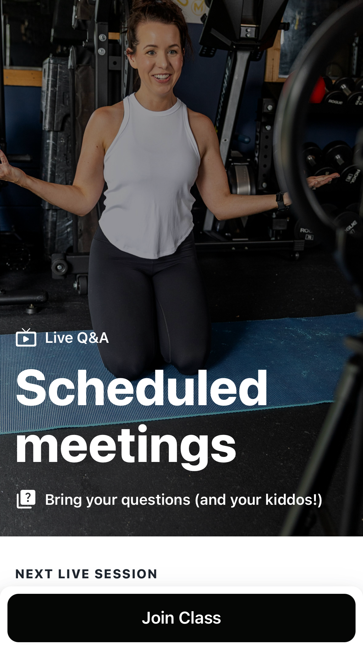 Strong female entrepreneur and mom running fitness business in Virginia Beach